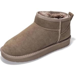 imageProject Cloud Genuine Suede Ankle Boots for Women  Water Resistant with Memory Foam Insole Winter Boots for Women  Trending Shoes ampamp Comfortable Womens Ankle Boots HippyMushroom Suede