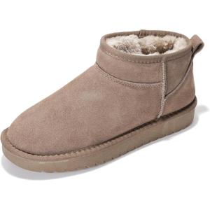imageProject Cloud Genuine Suede Ankle Boots for Women  Water Resistant with Memory Foam Insole Winter Boots for Women  Trending Shoes ampamp Comfortable Womens Ankle Boots HippyTaupe