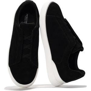 imageProject Cloud Men Sneakers  Memory Foam Insole Mens Shoes  Lightweight ampamp Non Slip Casual Shoes for Men  Everyday Slip On Mens Sneakers HudsonBlack Genuine Suede