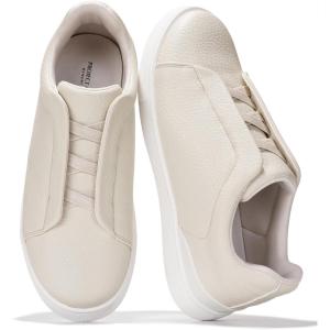 imageProject Cloud Men Sneakers  Memory Foam Insole Mens Shoes  Lightweight ampamp Non Slip Casual Shoes for Men  Everyday Slip On Mens Sneakers HudsonOffwhite