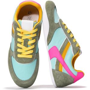 imageProject Cloud Sneakers for Women  Lace Up Shoes for Women with Memory Foam Insole  Lightweight ampamp Non Slip Womens Sneakers  Perfect Womens Casual Shoes HolyBlue Combo