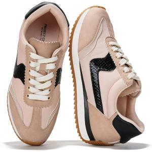 imageProject Cloud Sneakers for Women  Lightweight LaceUp Shoes for Women with Memory Foam Insoles  Trendy Womens Shoes  NonSlip Comfortable Womens Sneakers MadisonBeige
