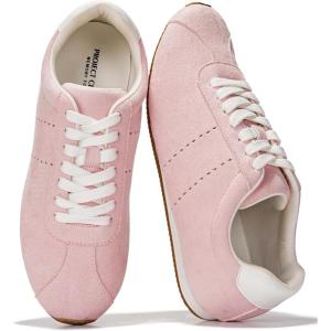 imageProject Cloud Sneakers for Women  Lightweight with Memory Foam Insole Womens Sneakers  Non Slip Work Shoes for Women Footwear  Lace Up Womens Casual Shoes PantherPink