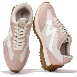 imageProject Cloud Trendy Sneakers for Women  Memory Foam and NonSlip Comfortable Casual Ladies Shoes for Womens Fashion Sneakers  Lightweight Laceup Shoes LeccoNude
