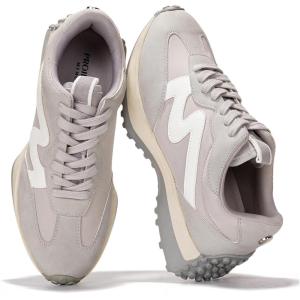 imageProject Cloud Trendy Sneakers for Women  Memory Foam and NonSlip Comfortable Casual Ladies Shoes for Womens Fashion Sneakers  Lightweight Laceup Shoes LeccoGrey