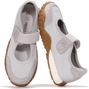 imageProject Cloud Womens Shoes  Lightweight Mary Jane Shoes Women with Memory Foam Insole  Non Slip Flats for Women Footwear  Womens Fashion Sneakers 2025 DonnaGrey