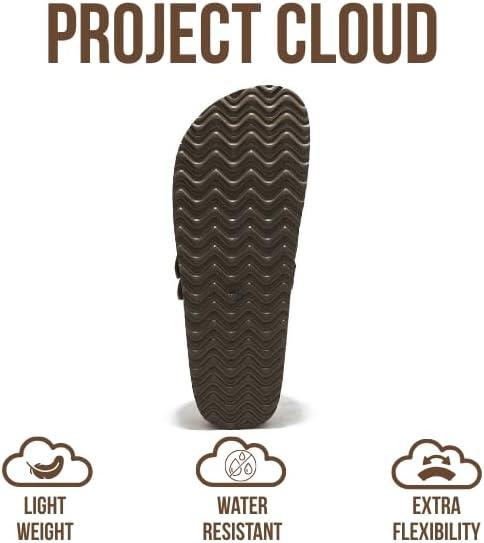 imageProject Cloud 100 Genuine Leather Clogs for Women  Wedge Womens Clogs Platform Sandals with Memory Foam Insole  Heeled Mules for Women 2025 StephiOlive