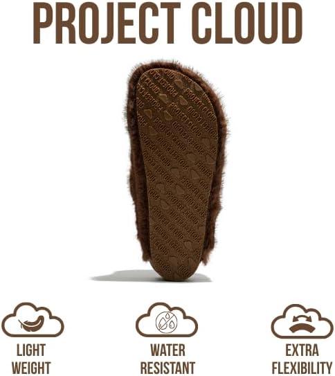 imageProject Cloud Clogs for Women Footwear  Memory Foam and NonSlip Platform Wedges Heels for Women Mules ampamp Clogs 2025  Comfortable Stylish SlipOn with Adjustable Straps RhonaBrown