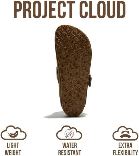imageProject Cloud Clogs for Women Footwear  Memory Foam and NonSlip Platform Wedges Heels for Women Mules ampamp Clogs 2025  Comfortable Stylish SlipOn with Adjustable Straps RhonaTaupe