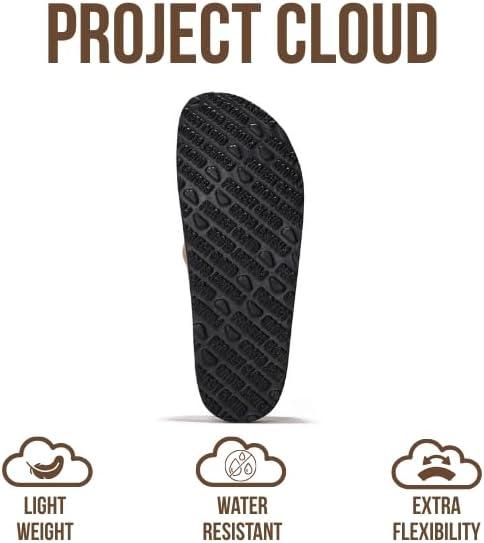 imageProject Cloud Genuine Leather MoccasinStyle Clogs for Women  Memory Foam and Water Resistant Mules Slipon  NonSlip and Durable Clogs Casual Shoes for Women Footwear CarlineDark Grey Flannel