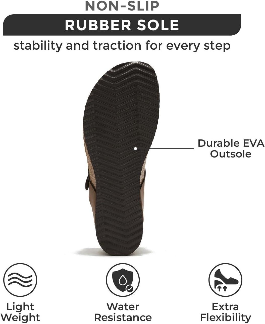 imageProject Cloud Genuine Leather Womens Sandals Wedge  Wedge Sandals ampamp Slippers  Memory Foam Women Footwear Beach Essentials NonSlip Sandals for Women 2025Tanbailey