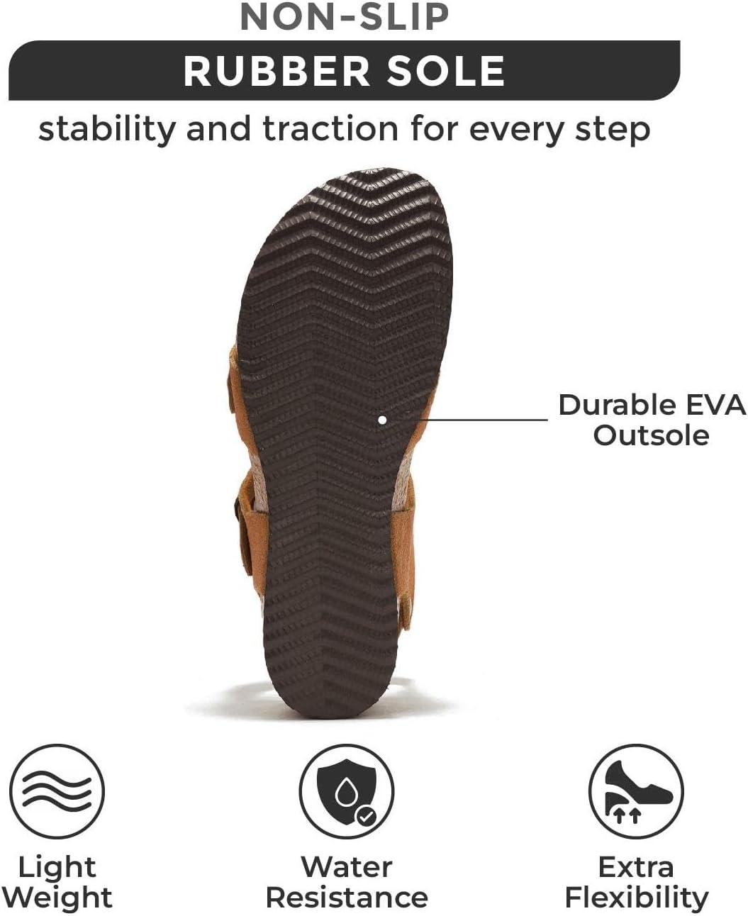 imageProject Cloud Genuine Leather Womens Sandals Wedge  Wedge Sandals ampamp Slippers  Memory Foam Women Footwear Beach Essentials NonSlip Sandals for Women 2025Chestnutbarrett