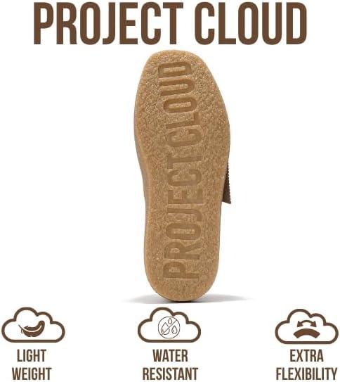 imageProject Cloud Genuine Leather Womens Shoes  NonSlip Platform Loafers for Women with Memory Foam Insole  Stylish Oxford Fall Shoes for Women 2025 WALLYCHUNKYTan Suede