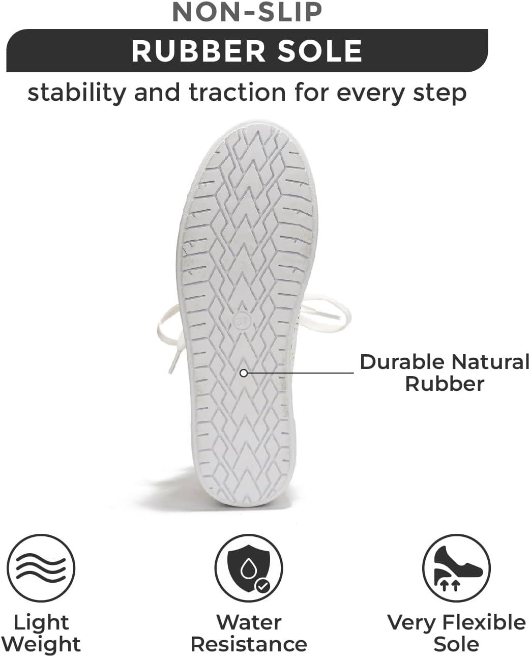 imageProject Cloud Shoes for Women with Leather Insole  Platform Sneakers for Women ampamp Womens Loafers with Memory Foam Flexible Womens Shoes Machine Wash ampamp Sockless Wear AzaleaWhite