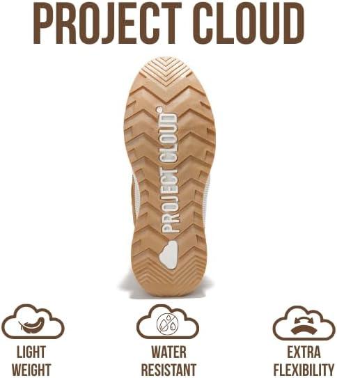 imageProject Cloud Waterproof Snow Boots for Women  Memory Foam Insole NonSlip Womens Snow Boots ampamp Winter Shoes with Shoe Lace  Lightweight Indoor Outdoor ShoesCamelsport Upper