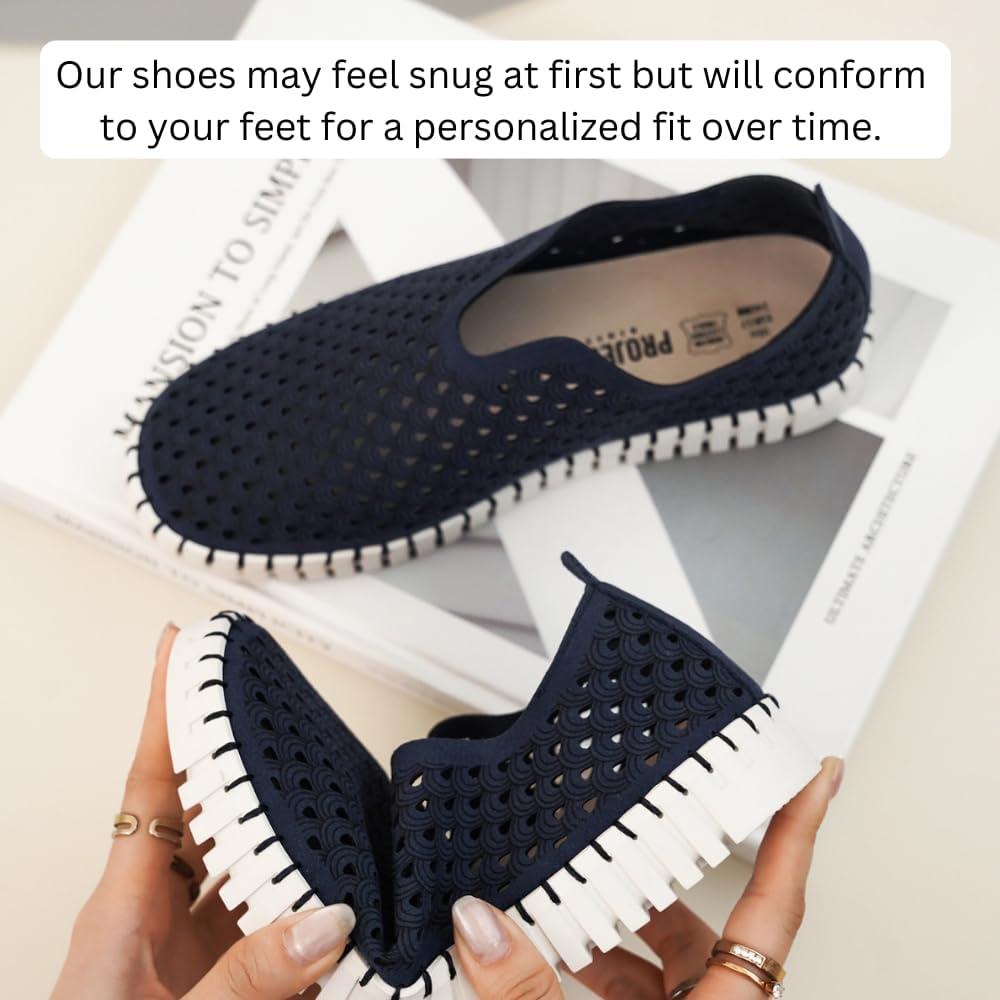 imageProject Cloud Womens Shoes  Lightweight Summer Loafers for Women with Memory Foam Insole  Stylish ampamp Comfortable Womens Loafers  Perfect Summer Shoes for Women 2025 LilyBlack