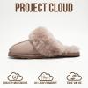 imageProject Cloud 100 Australian Sheepskin Scuff Slippers for Women  Genuine Shearling Memory Foam Slides for Women mules for women  NonSlip Womens Slippers LynseyPink