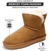 imageProject Cloud 100 Genuine Suede Boots for Women  Fur Lined Ankle Womens Boots  Comfortable Booties for Women with Memory Foam  Perfect Fur Snow Womens Booties 2025 TimmyBrown