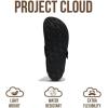 imageProject Cloud Clogs for Women Footwear  Memory Foam and NonSlip Platform Wedges Heels for Women Mules ampamp Clogs 2025  Comfortable Stylish SlipOn with Adjustable Straps RhonaBlack