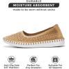 imageProject Cloud Flats for Women Footwear Memory Foam ampamp Flexible Outsole Loafers for Womens Fashion Sneakers  Womens Shoes Sockless Wear Machine Wash Shoes for Women Petunia