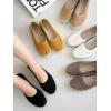 imageProject Cloud Flats for Women Footwear Memory Foam ampamp Flexible Outsole Loafers for Womens Fashion Sneakers  Womens Shoes Sockless Wear Machine Wash Shoes for Women Petunia