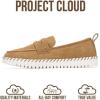 imageProject Cloud Genuine Leather Loafers for Women  Memory Foam Womens Shoes  Non Slip Spring Loafers Flexible Sole  Fashion Shoes for Women 2025 Filide TAN 8