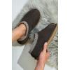 imageProject Cloud Genuine Leather Mens Slippers with Australian Shearling Lining ampamp Memory Foam Insole Outdoor ampamp House Slippers for Men  NonSlip Fuzzy Mens Shoes RelaxationChocolate