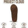 imageProject Cloud Genuine Leather Mens Slippers with Australian Shearling Lining ampamp Memory Foam Insole Outdoor ampamp House Slippers for Men  NonSlip Fuzzy Mens Shoes RelaxationChocolate
