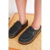 imageProject Cloud Genuine Leather MoccasinStyle Clogs for Women  Memory Foam and Water Resistant Mules Slipon  NonSlip and Durable Clogs Casual Shoes for Women Footwear CarlineDark Grey Flannel