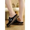 imageProject Cloud Genuine Leather MoccasinStyle Clogs for Women  Memory Foam and Water Resistant Mules Slipon  NonSlip and Durable Clogs Casual Shoes for Women Footwear CarlineBlack