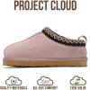 imageProject Cloud Genuine Leather ampamp Australian Shearling Slippers for Kids  Memory Foam Fuzzy ampamp NonSlip Fluffy Slippers Girls Footwear ampamp Boys Footwear Kids Unisex Shoe Dream WarmBlush
