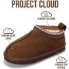 imageProject Cloud Genuine Leather ampamp Australian Shearling Slippers for Kids  Memory Foam Fuzzy ampamp NonSlip Fluffy Slippers Girls Footwear ampamp Boys Footwear Kids Unisex Shoe Dream WarmMocha Suede