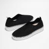 imageProject Cloud Platform Sneakers for Women  Leather Insole Loafers for Women with Memory Foam  Casual Slip On Womens Loafers with Flexible Outsole AsterBlack