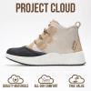 imageProject Cloud Waterproof Snow Boots for Women  Memory Foam Insole NonSlip Womens Snow Boots ampamp Winter Shoes with Shoe Lace  Lightweight Indoor Outdoor ShoesBeigesport Upper
