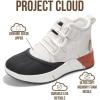imageProject Cloud Waterproof Snow Boots for Women  Memory Foam Insole NonSlip Womens Snow Boots ampamp Winter Shoes with Shoe Lace  Lightweight Indoor Outdoor ShoesCreamsport Upper