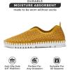 imageProject Cloud Womens Shoes  Lightweight Summer Loafers for Women with Memory Foam Insole  Breathable Womens Loafers  Perfect Summer Shoes for Women 2025 RoseYellow