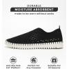 imageProject Cloud Womens Shoes  Lightweight Summer Loafers for Women with Memory Foam Insole  Stylish ampamp Comfortable Womens Loafers  Perfect Summer Shoes for Women 2025 LilyBlack