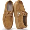 imageProject Cloud Genuine Leather Womens Shoes  NonSlip Platform Loafers for Women with Memory Foam Insole  Stylish Oxford Fall Shoes for Women 2025 WALLYCHUNKYTan Suede