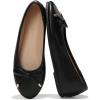 imageProject Cloud Memory Foam Ballet Flats Shoes for Women Footwear and Lightweight Casual Flats for Women  Non Slip Comfortable Ballet Shoes EllisonBlack Matt