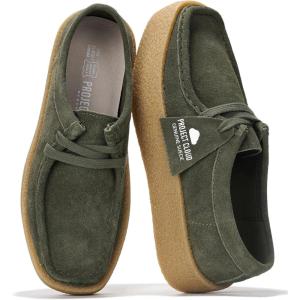 imageProject Cloud Genuine Leather Womens Shoes  NonSlip Platform Loafers for Women with Memory Foam Insole  Stylish Oxford Fall Shoes for Women 2025 WALLYCHUNKYOlive Suede