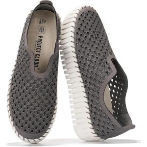 imageProject Cloud Platform Loafers for Women  Lightweight Spring Shoes for Women  SlipOn Casual Shoes  Non Slip Fashion Sneakers  Leather Insole Womens Footwear DaffodilGrey