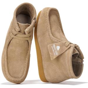 imageProject Cloud Genuine Leather Ankle Boots for Kids  NonSlip Fall Shoes Girls Boots with Memory Foam  Lightweight Kids Boots for Boys with Gum Rubber Sole Girls Shoes LILWALLYBOOTWheat Suede