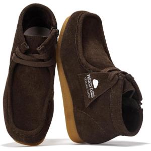 imageProject Cloud Genuine Leather Ankle Boots for Kids  NonSlip Fall Shoes Girls Boots with Memory Foam  Lightweight Kids Boots for Boys with Gum Rubber Sole Girls Shoes LILWALLYBOOTDark Choco Brown Suede