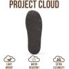 imageProject Cloud Genuine Leather House Slippers for Men  Genuine Shearling Lining Mens Slippers with Memory Foam Insole  Lightweight ampamp Non Slip Mens House Shoes ChillGrey Suede