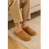 imageProject Cloud Genuine Leather House Slippers for Men  Genuine Shearling Lining Mens Slippers with Memory Foam Insole  Lightweight ampamp Non Slip Mens House Shoes ChillChestnut Suede