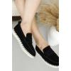 imageProject Cloud Genuine Leather Loafers for Women  Memory Foam Womens Shoes  Non Slip Spring Loafers Flexible Sole  Fashion Shoes for Women 2025 Filide BLK 75