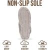 imageProject Cloud Genuine Leather ampamp Natural Fur Slippers for Women  Fluffy Slippers and Cozy Memory Foam Womens Shoes HedyLight Grey Suede