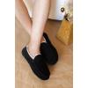 imageProject Cloud Mens Slippers Genuine Leather with Memory Foam Insole Mens Shoes  NonSlip and Lightweight Indoor and Outdoor Slippers for Men OswinBlack