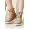 imageProject Cloud Womens Snow Boots  Genuine Suede Waterproof Memory Foam Insole and NonSlip Winter Snow Boots For Women Footwear  Outdoor Shoes Leonora CML 11