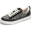 imageProject Cloud Sneakers for Women  Memory Foam Shoes for Women LaceUp Womens Fashion Sneakers NonSlip Womens Trendy Shoes LonaBlack